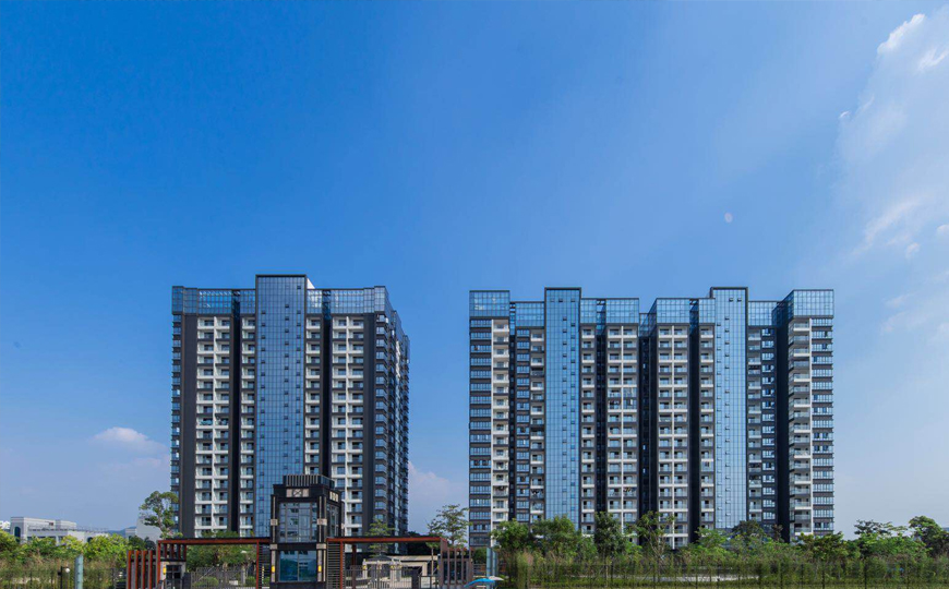 石巖-山水悅城4棟花園社區房首付28萬起入住小兩房