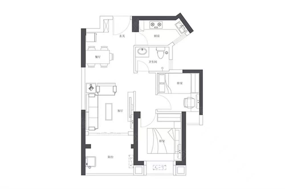 臻灣云庭-均價(jià)54400元/平
