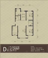 北面一路之隔是回遷房項目建華家苑