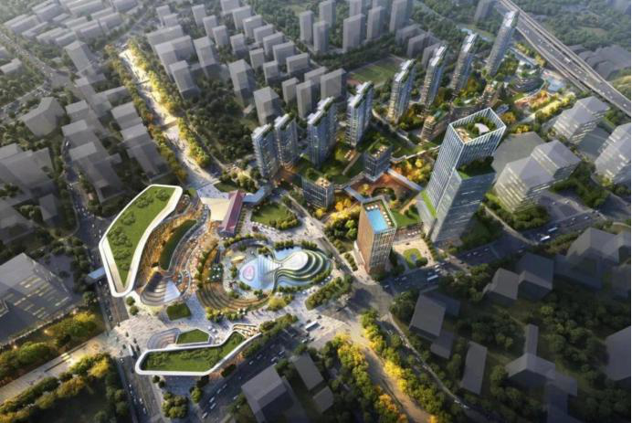 樓盤位于滇池路漁堆村銀海山水間小區附近